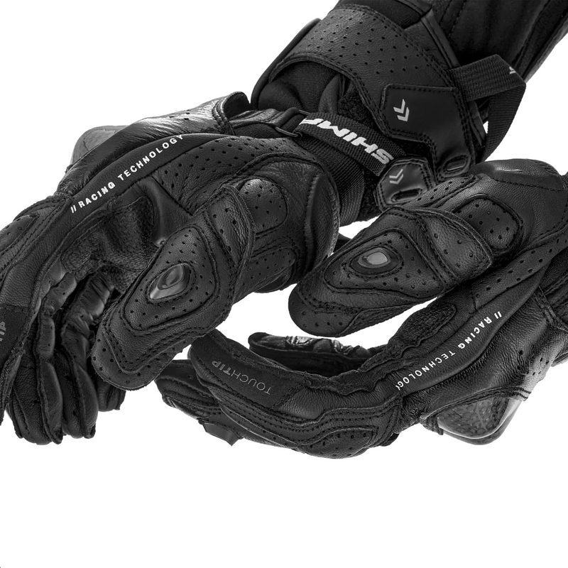 Guanti da moto Shima RS-3 neri