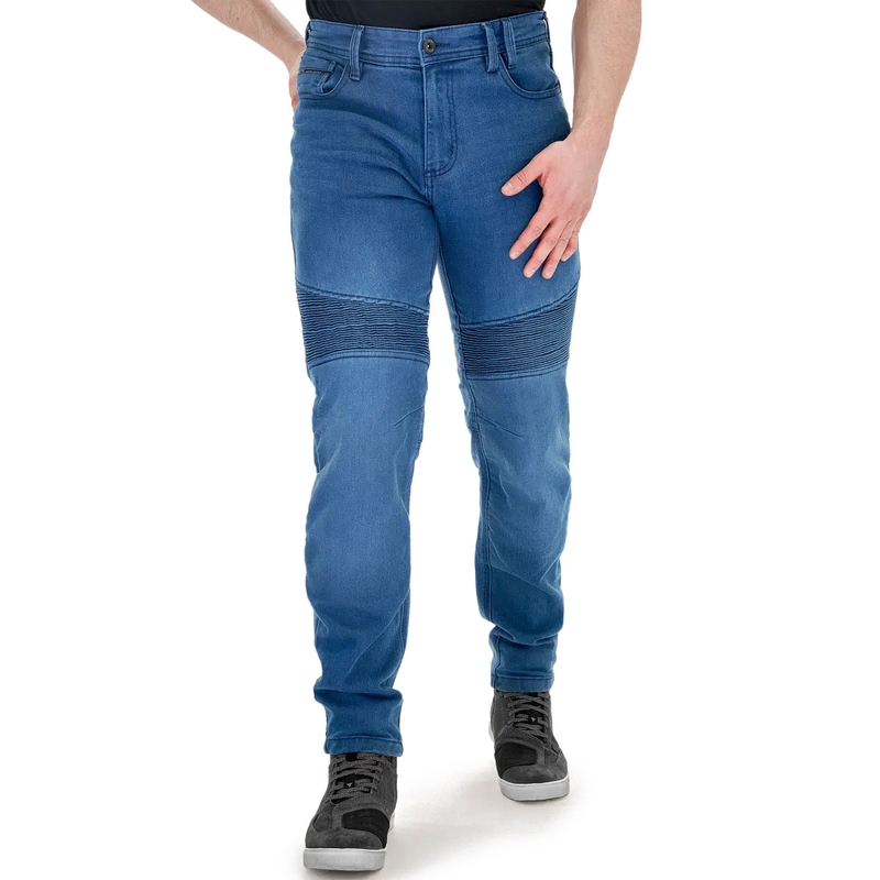 Jeans da moto Shima Zenith blu