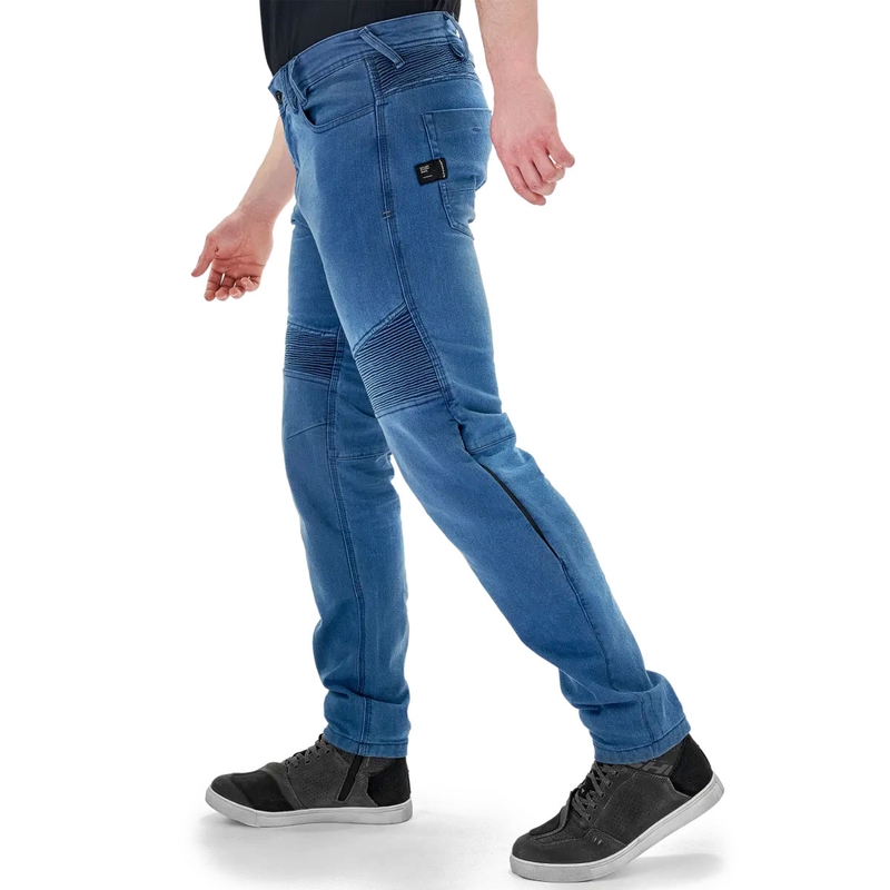 Jeans da moto Shima Zenith blu