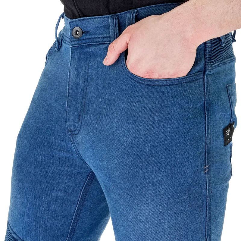 Jeans da moto Shima Zenith blu