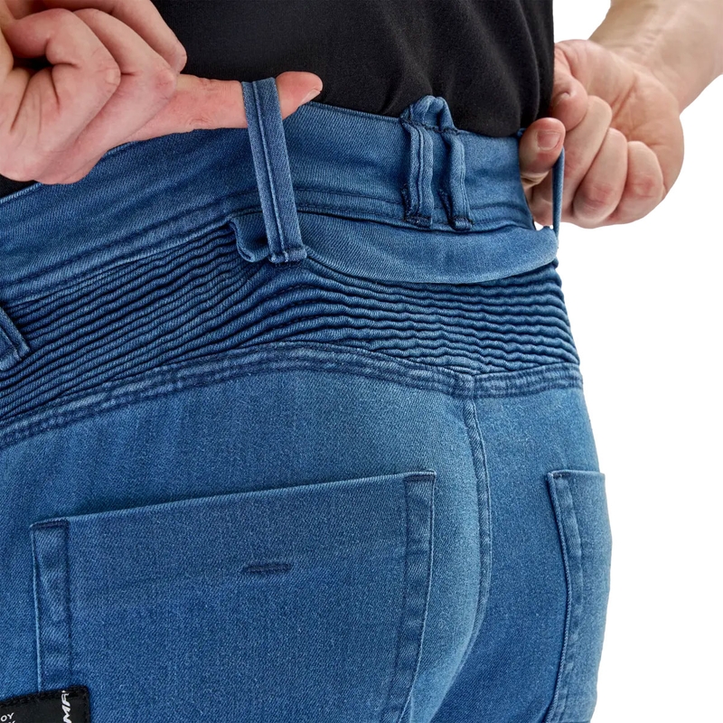 Jeans da moto Shima Zenith blu