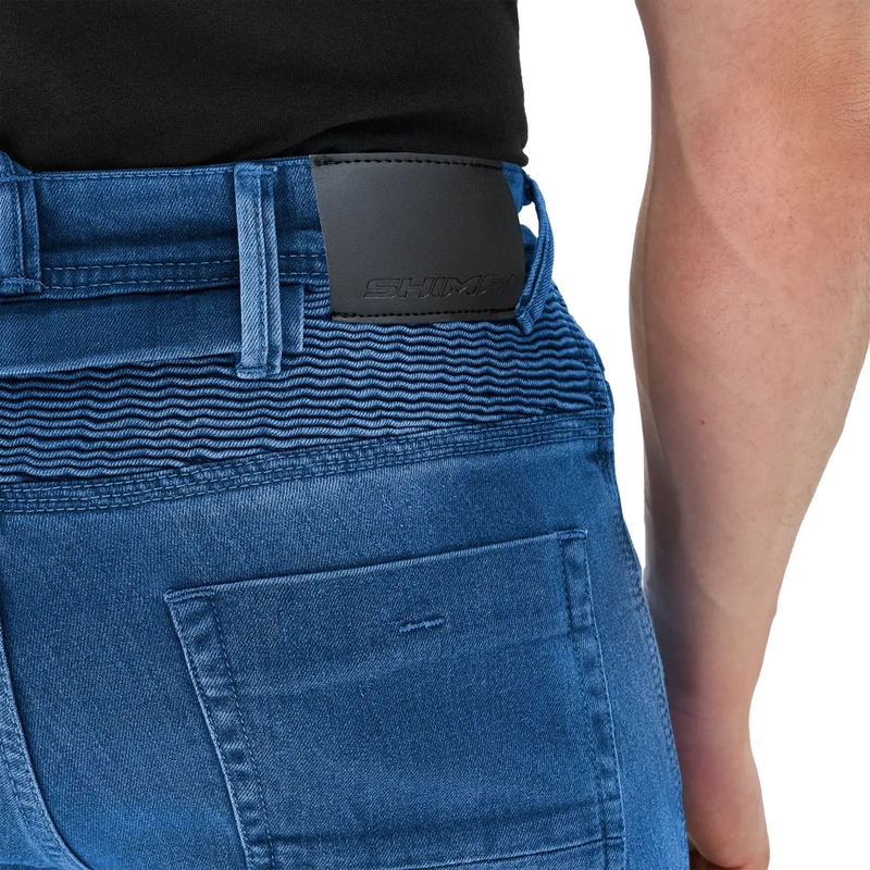 Jeans da moto Shima Zenith blu