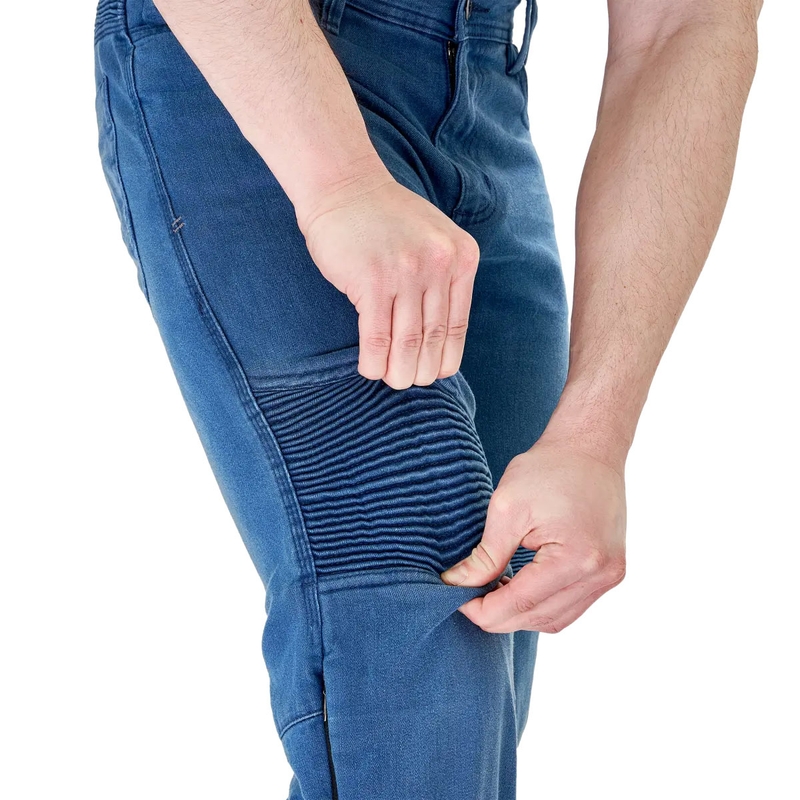Jeans da moto Shima Zenith blu