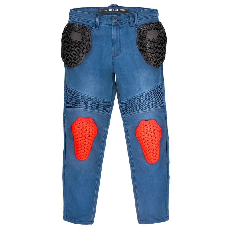 Jeans da moto Shima Zenith blu
