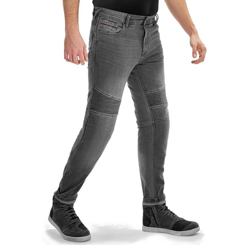 Jeans da moto Shima Zenith grigio