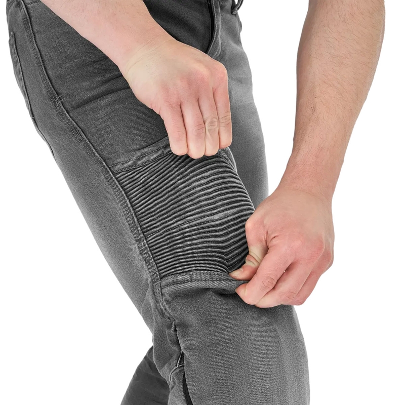 Jeans da moto Shima Zenith grigio