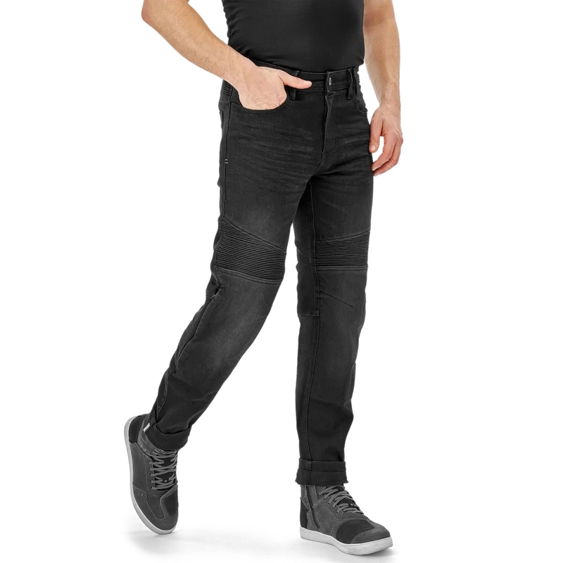 Pantaloni da moto estesi Shima Zenith nero