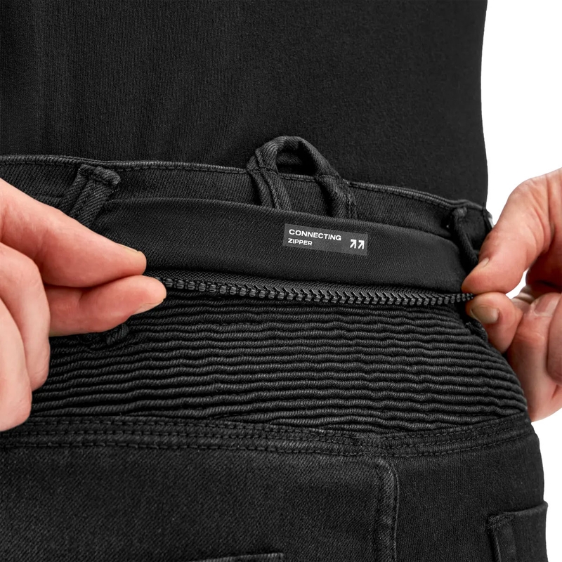 Pantaloni da moto estesi Shima Zenith nero