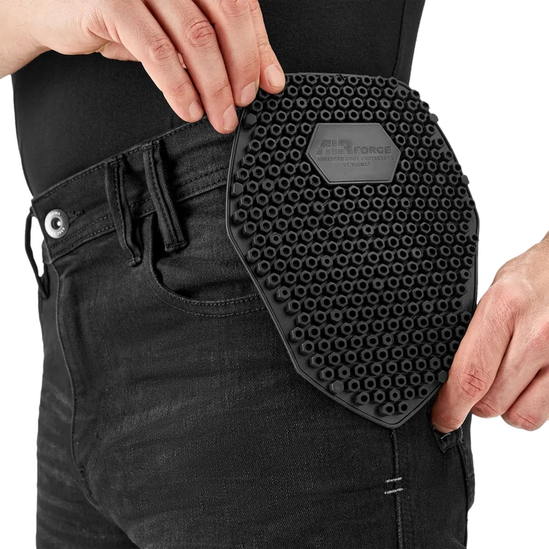 Pantaloni da moto estesi Shima Zenith nero