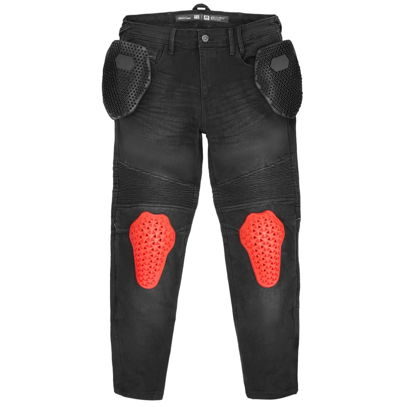 Pantaloni da moto estesi Shima Zenith nero