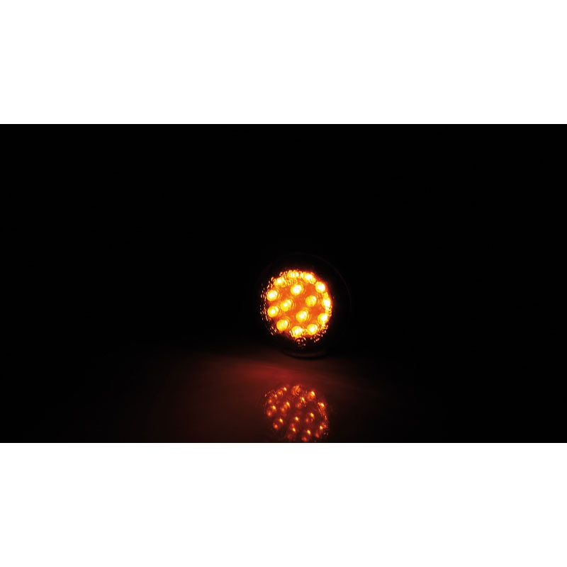 Indicatori di direzione per moto Highsider Smart LED Disc neri