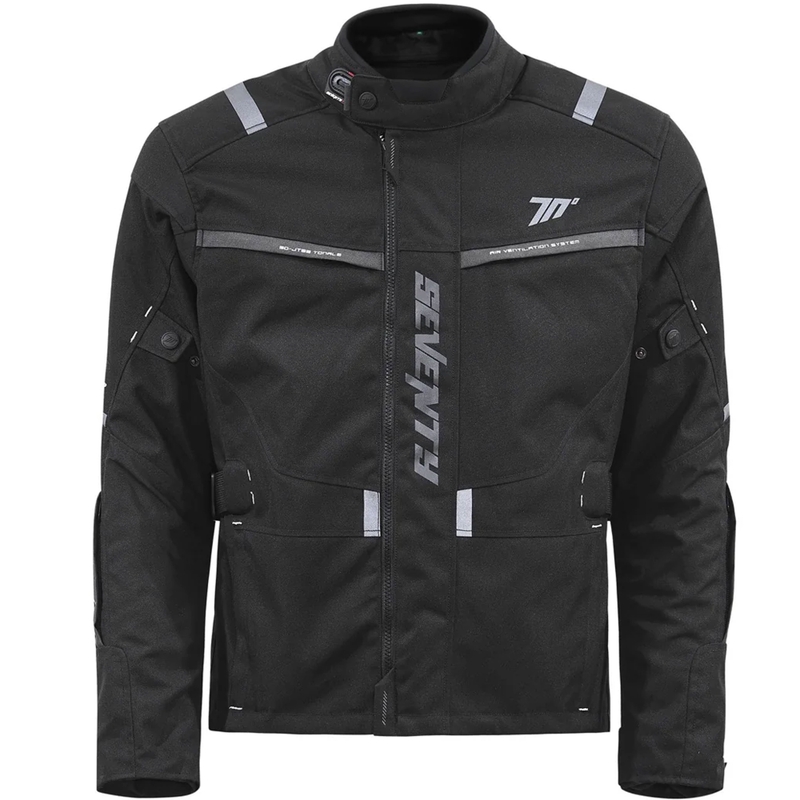 Giacca da moto Seventy Degrees SD-JT83 Tonale nera