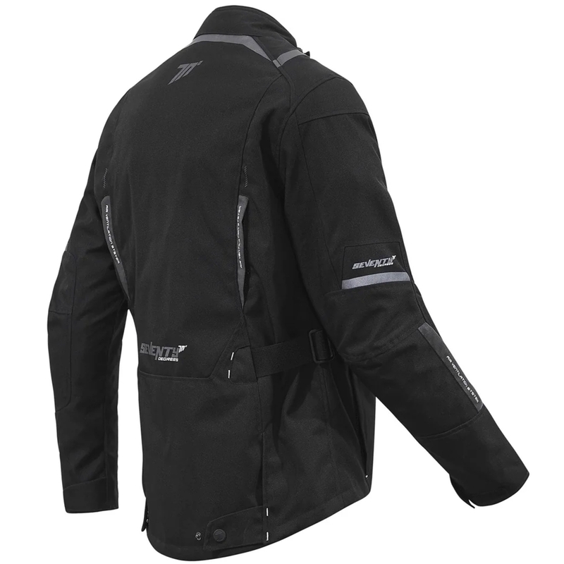 Giacca da moto Seventy Degrees SD-JT83 Tonale nera