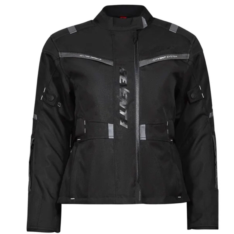 Giacca da moto da donna Seventy Degrees SD-JT85 Tonale nera