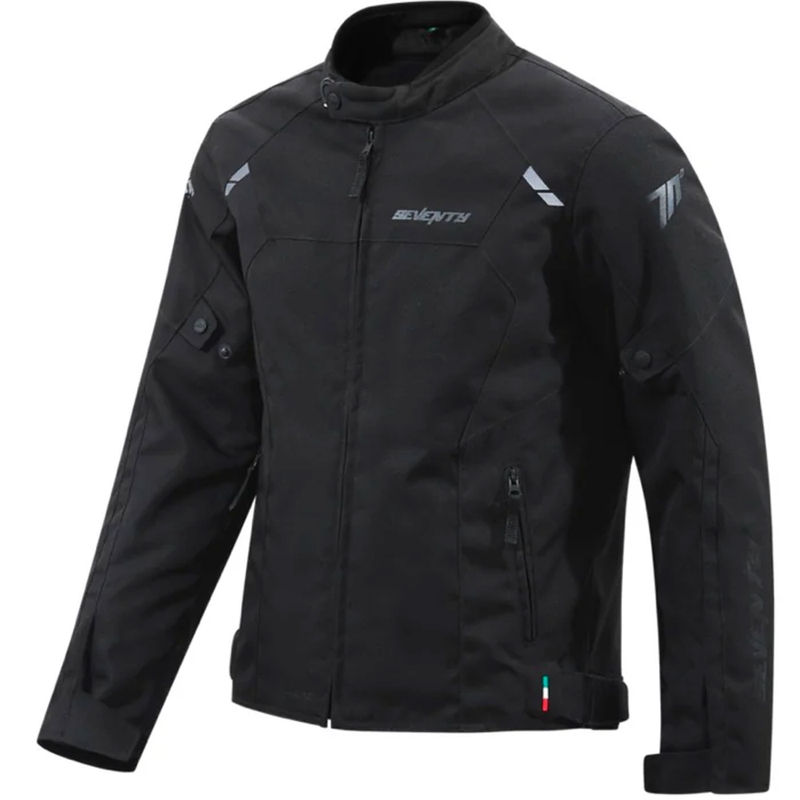 Giacca da moto Seventy Degrees SD-JR65 Piston nera