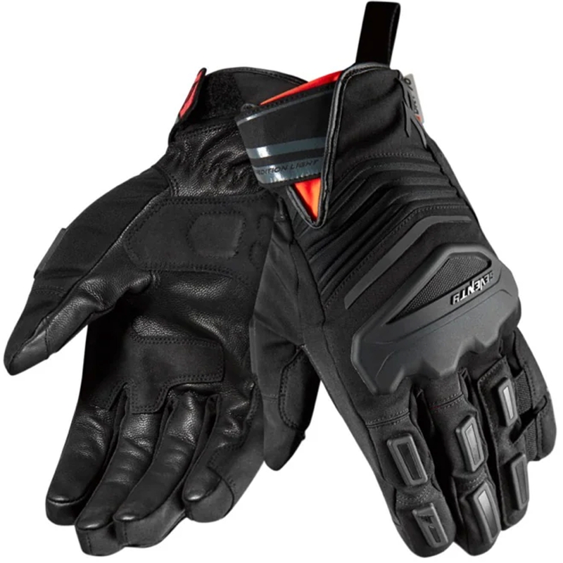 Guanti da moto Seventy Degrees SD-T13 Aspen Light nero-rosso