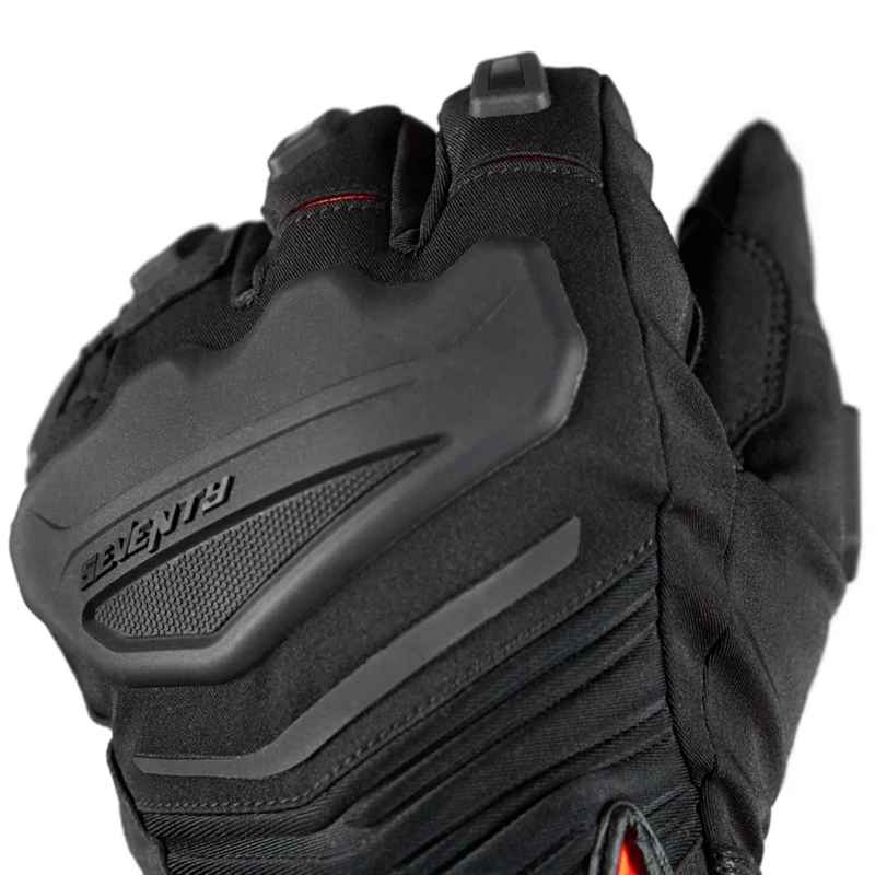 Guanti da moto Seventy Degrees SD-T13 Aspen Light nero-rosso