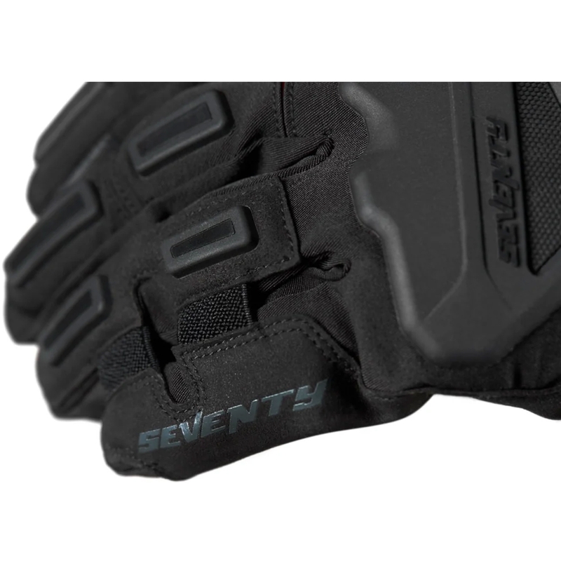 Guanti da moto Seventy Degrees SD-T13 Aspen Light nero-rosso