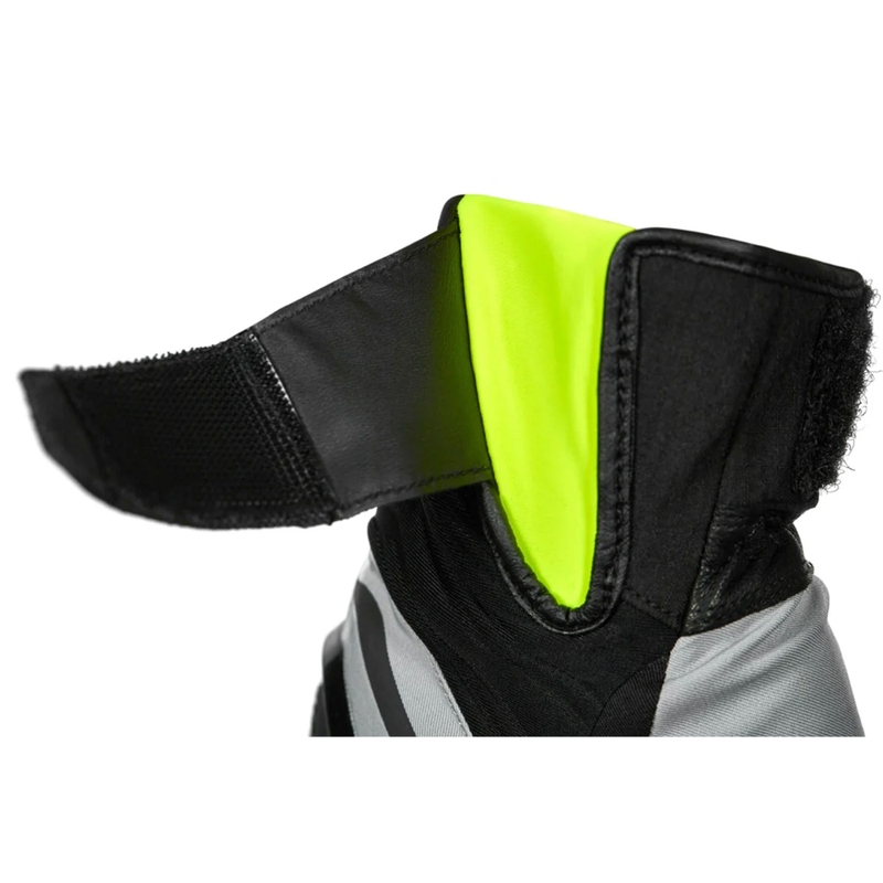 Guanti da moto Seventy Degrees SD-T13 Aspen Light nero-grigio-giallo fluo