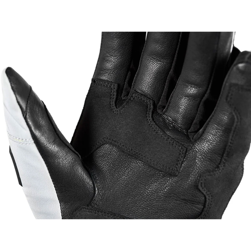 Guanti da moto Seventy Degrees SD-T13 Aspen Light nero-grigio-giallo fluo