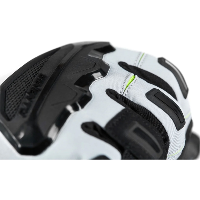 Guanti da moto Seventy Degrees SD-T13 Aspen Light nero-grigio-giallo fluo