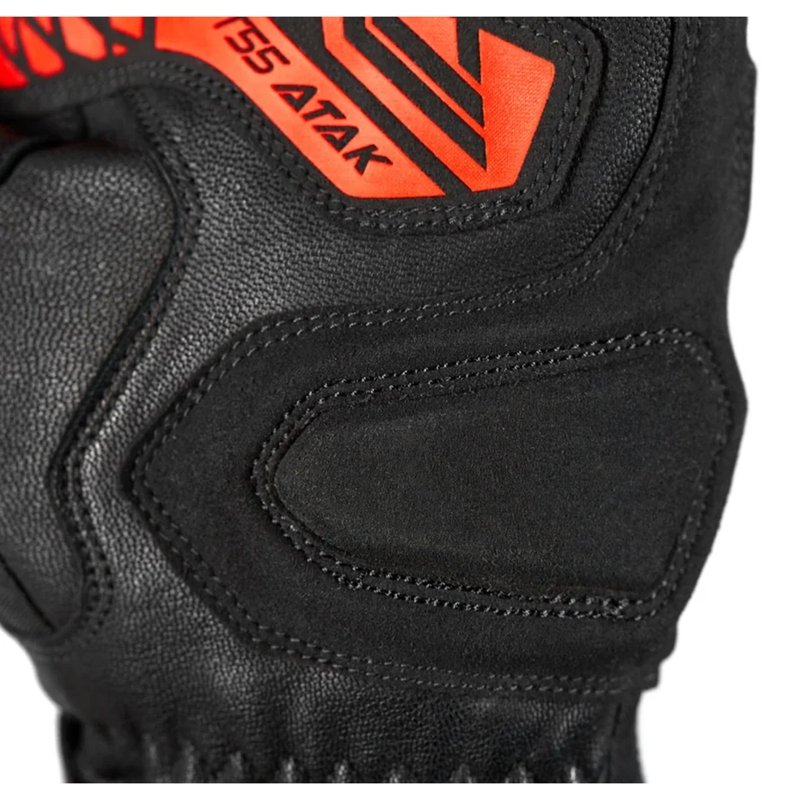 Guanti da moto Seventy Degrees SD-T55 Atak neri-rossi