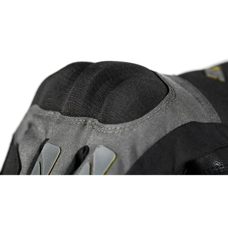 Guanti da moto Seventy Degrees SD-T55 Atak nero-giallo fluo