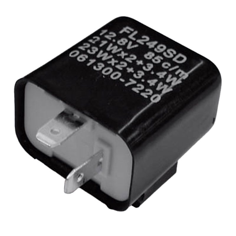 Interruttore indicatori di direzione Highsider Smart a 2 poli 12 V/21 W nero