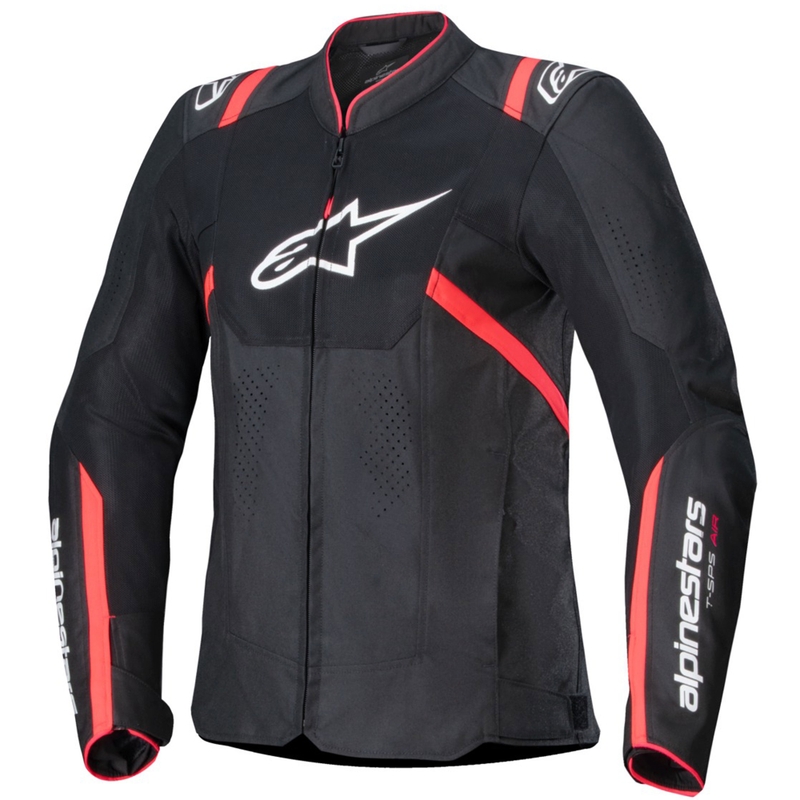 Giacca da moto da donna Alpinestars Stella T-SPS Air V2 nera-rosa