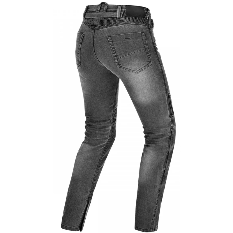 Jeans da moto da donna Shima Zenith grigio