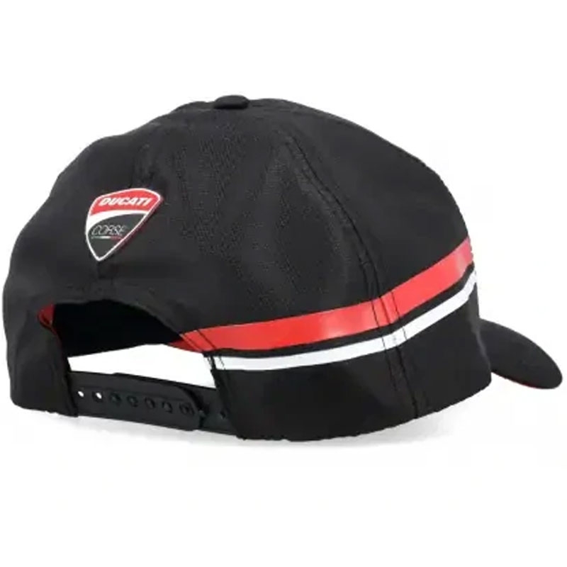 Cappellino Ducati Corse con logo, nero