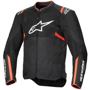 Giacca da moto Alpinestars T-SPS Air V2 nero-rosso fluo
