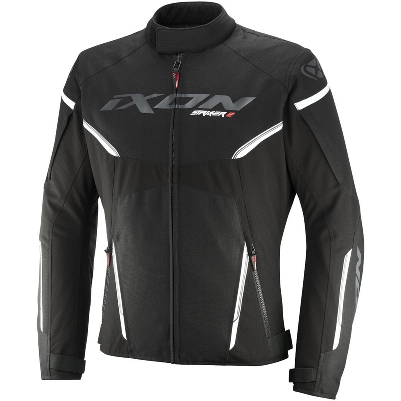 Giacca da moto IXON Striker 2 nera-bianca