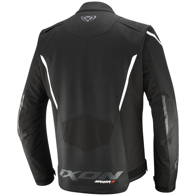 Giacca da moto IXON Striker 2 nera-bianca