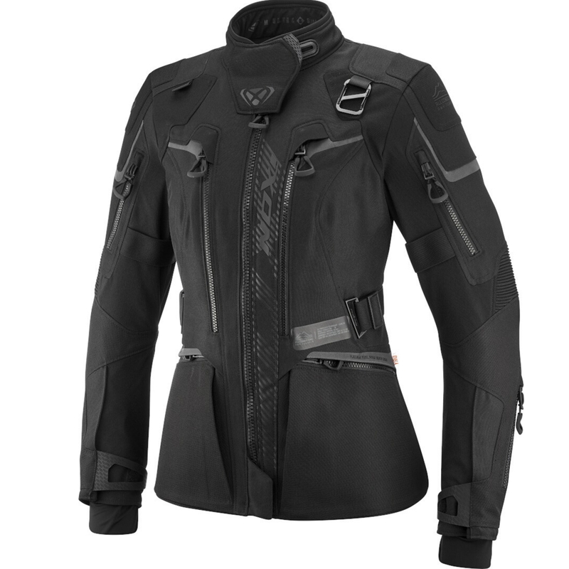 Giacca da moto da donna IXON Odin nera