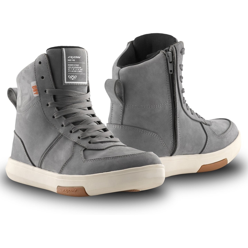 Stivali da moto da donna IXON Ghost WP grigio