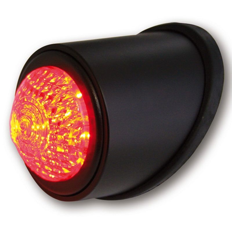 Fanale posteriore a LED Highsider Smart OLD SCHOOL nero