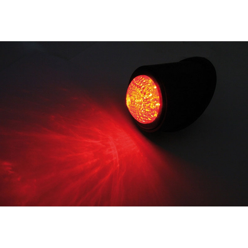 Fanale posteriore a LED Highsider Smart OLD SCHOOL nero