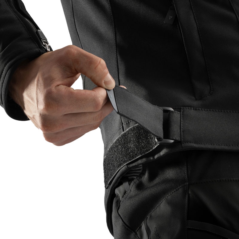 Giacca da moto Rebelhorn Borg II nera