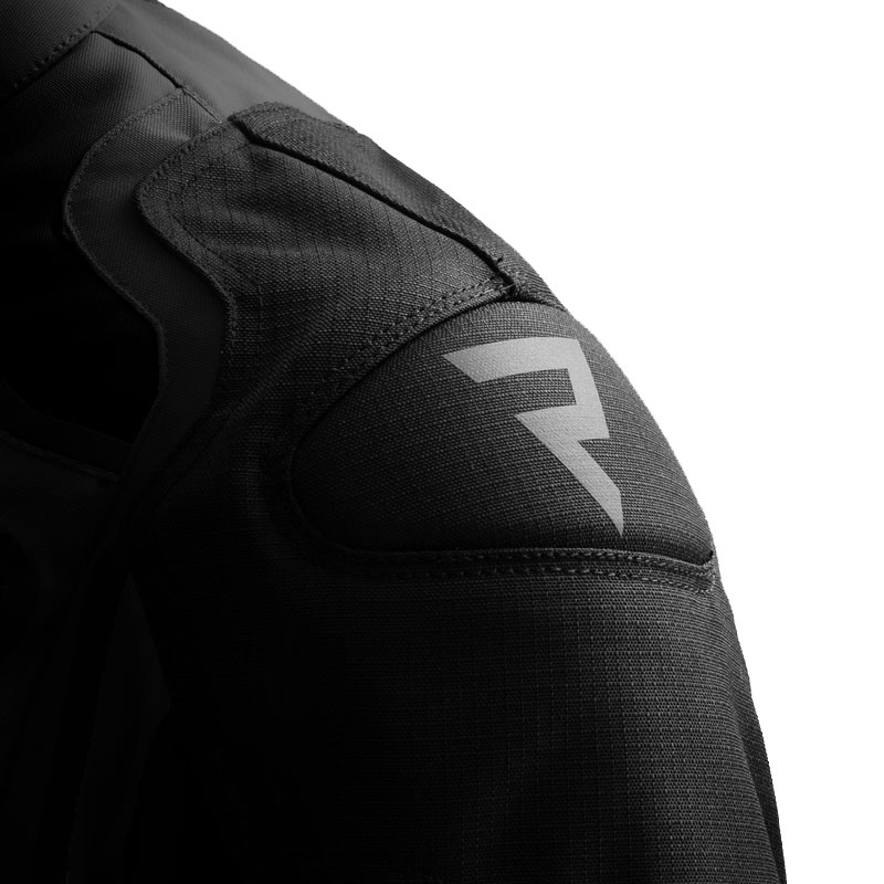 Giacca da moto Rebelhorn Borg II nera