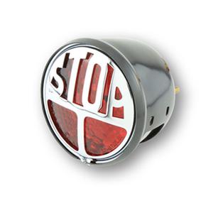 Luce posteriore a LED Highsider Smart nera-rossa