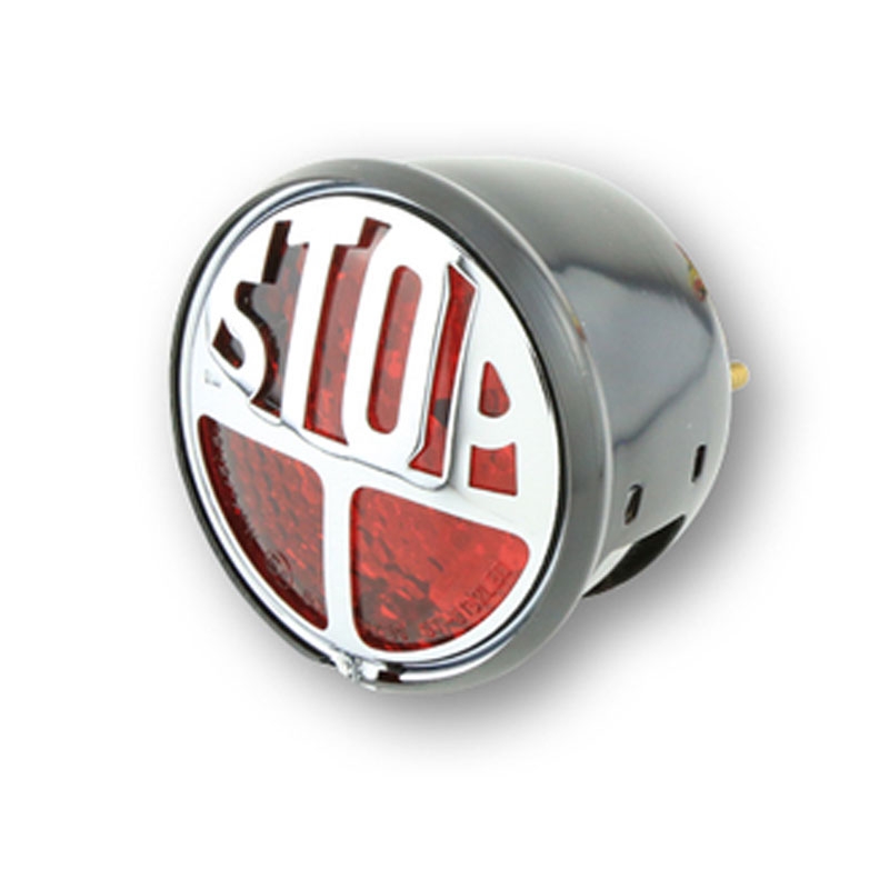 Luce posteriore a LED Highsider Smart nera-rossa