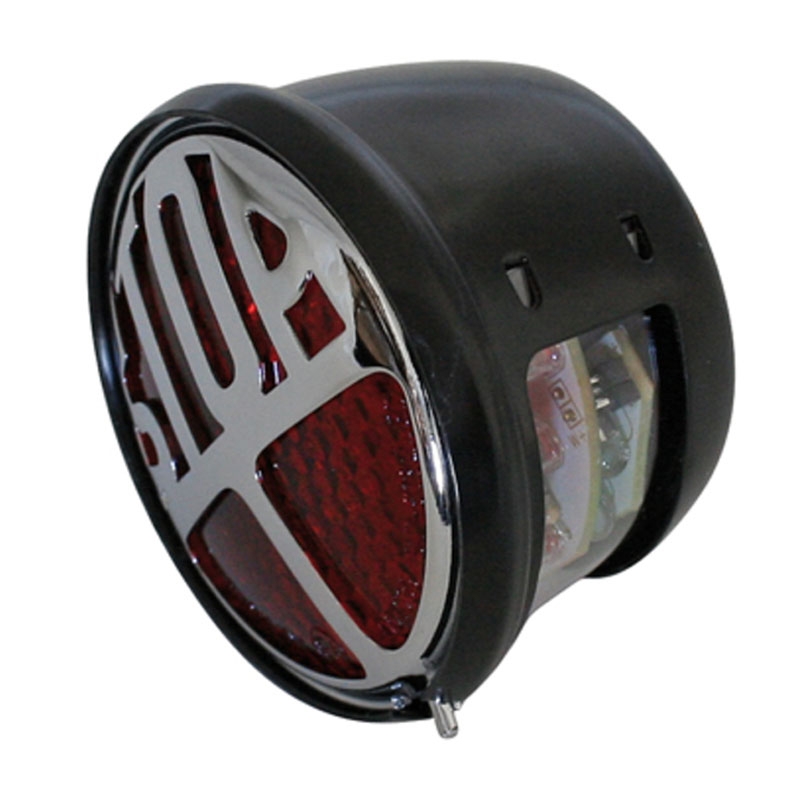 Luce posteriore a LED Highsider Smart nera-rossa