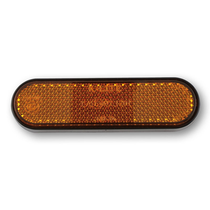 Riflettore Highsider Smart con pellicola autoadesiva, ovale, giallo