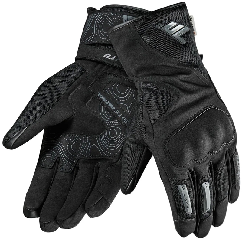 Guanti da moto Seventy Degrees SD-T15 Patrol neri