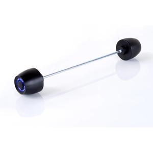 Pádové protektory do osy kola PUIG PHB19 černý bez barevných zátek