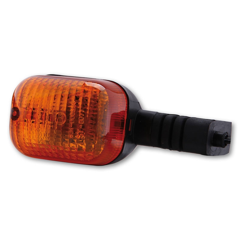 Indicatore di direzione per moto Highsider Smart Duc Style nero-arancione