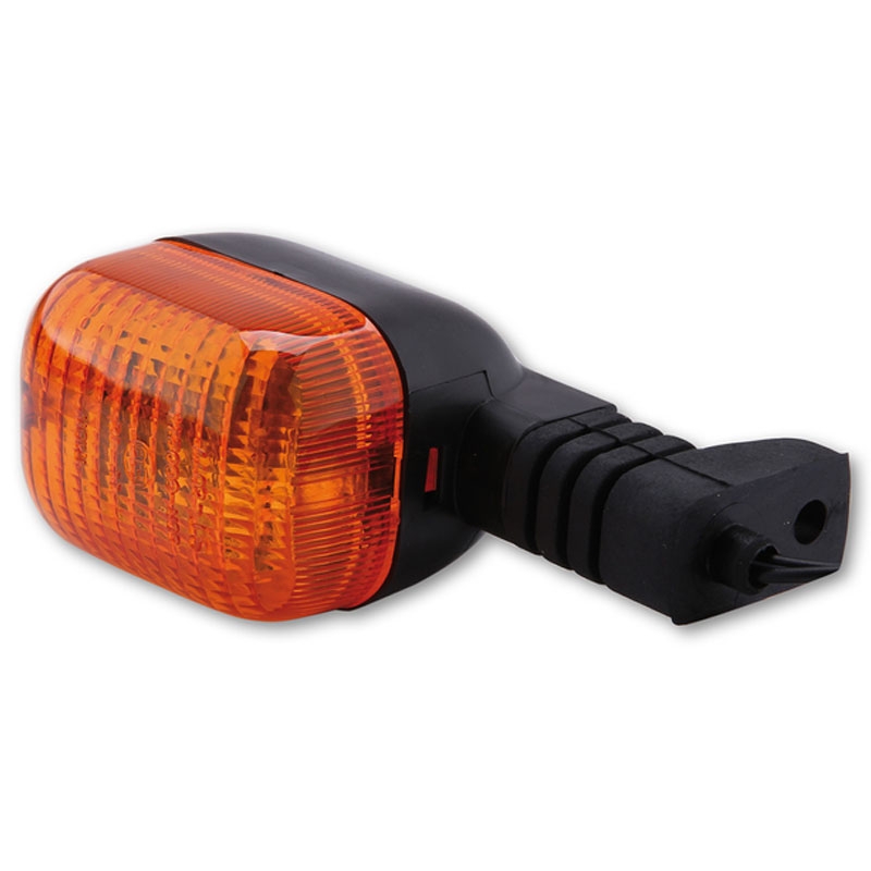 Indicatore di direzione per moto Highsider Smart Duc Style nero-arancione