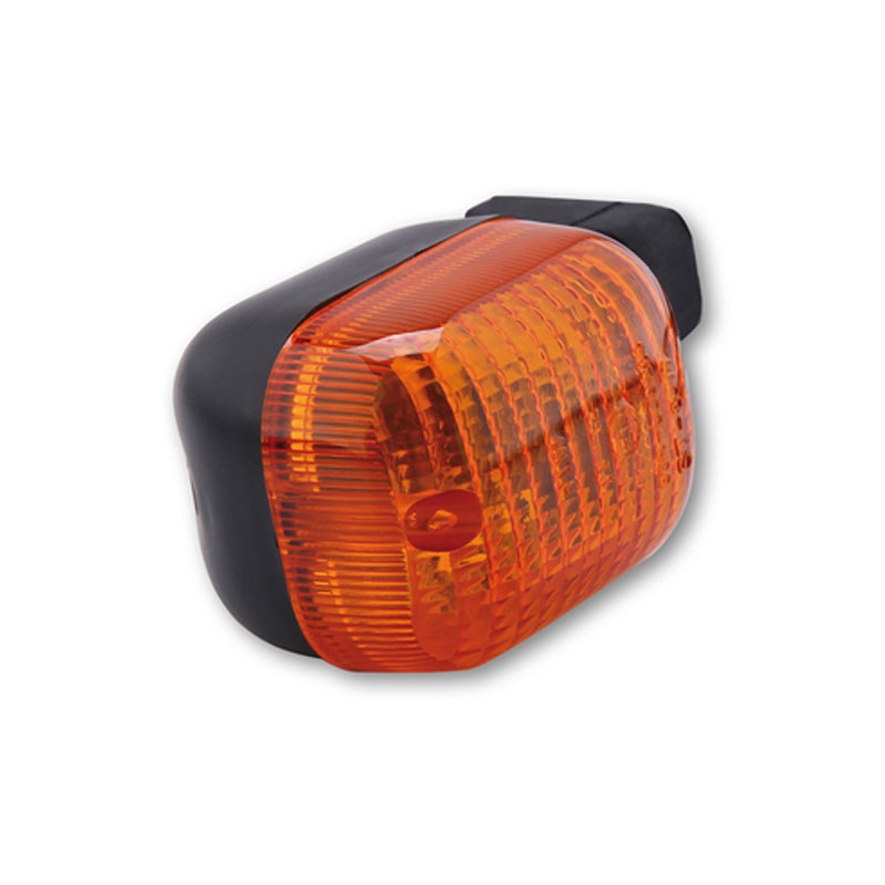 Indicatore di direzione per moto Highsider Smart Duc Style nero-arancione