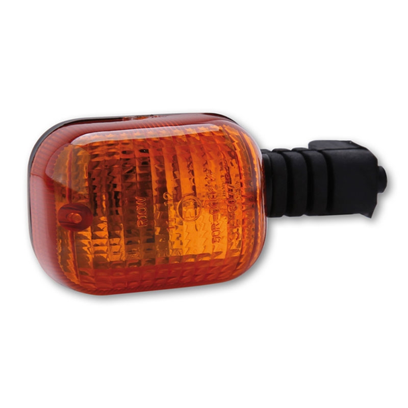 Indicatore di direzione per moto Highsider Smart Duc Style II nero-arancione